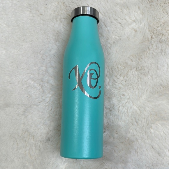 Lamose Teal Stainless Steel Water Bottle - Picture 2 of 4